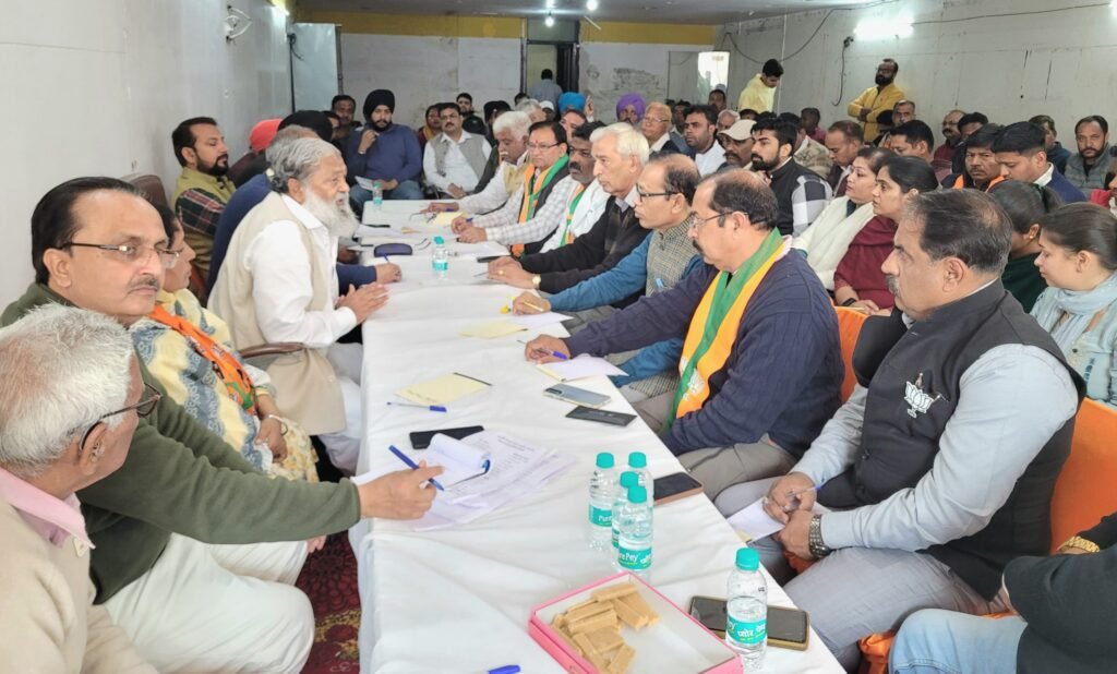 नगर परिषद अम्बाला छावनी चुनाव में भाजपा के पक्ष में माहौल, करेंगे क्लीन स्वीप – ऊर्जा, परिवहन एवं श्रम मंत्री अनिल विज