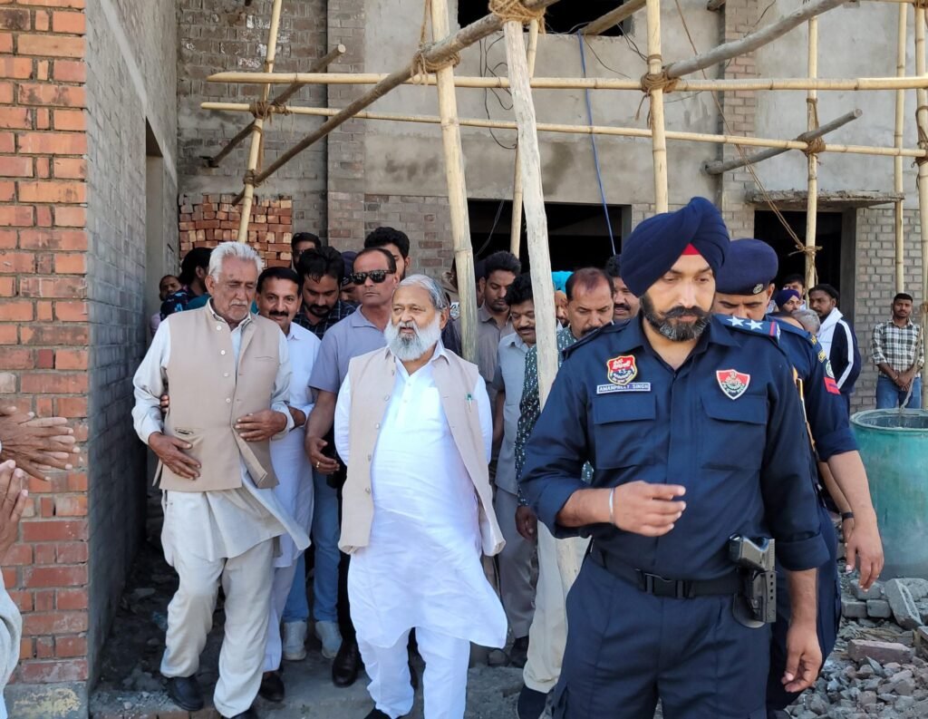 चार एकड़ में एनसीडीसी बनाने का कार्य प्रगति पर, दूसरे फेज में बनेगी मुख्य बिल्डिंग : अनिल विज