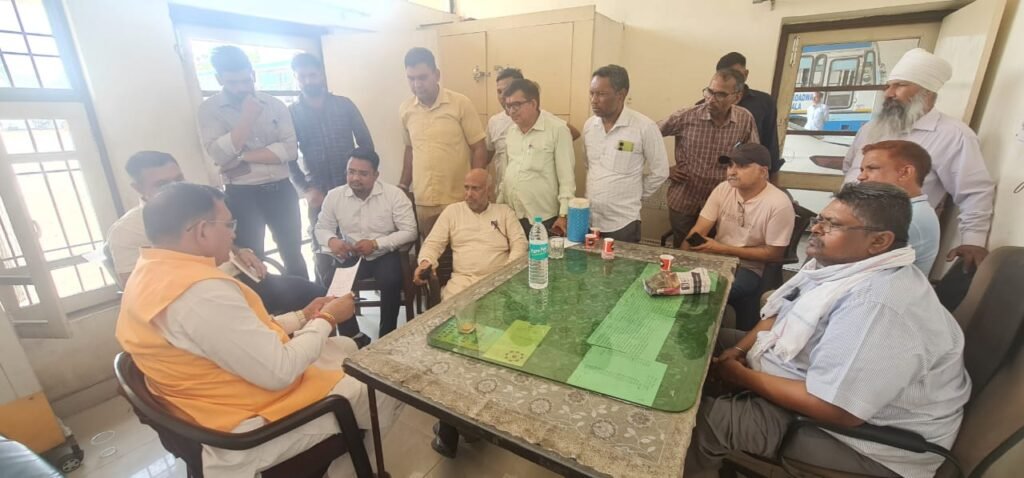 बस अड्डा नारायणगढ़ का जल्दी ही निर्माण शुरू होगा – पूर्व विधायक डॉ. पवन सैनी