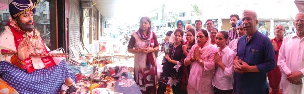 अम्बाला छावनी में धूमधाम से मनाया गया संत नरेश नाथ जी का जन्मोत्सव