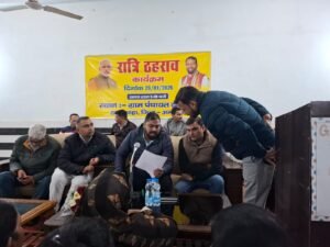 ग्राम पंचायत ढकौला में रात्रि ठहराव कार्यक्रम, एसडीएम विनेश कुमार ने सुनी ग्रामीणों की समस्याएं