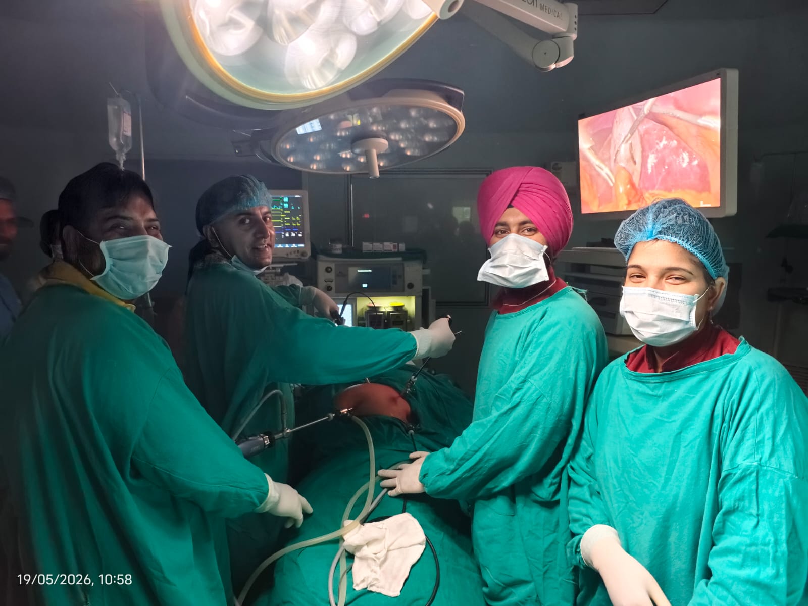 अंबाला छावनी नागरिक अस्पताल (GH) के डॉक्टरों का कमाल: ‘सिटस इन्वर्सस टोटलिस’ जैसी दुर्लभ बीमारी से पीड़ित मरीज का दूरबीन विधि से सफल ऑपरेशन
